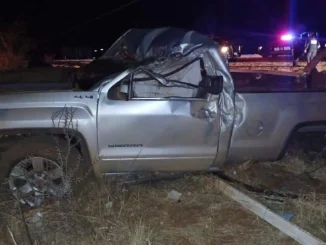 Tres jóvenes siguen graves tras accidente en la carretera Santa Bárbara-San Francisco del Oro