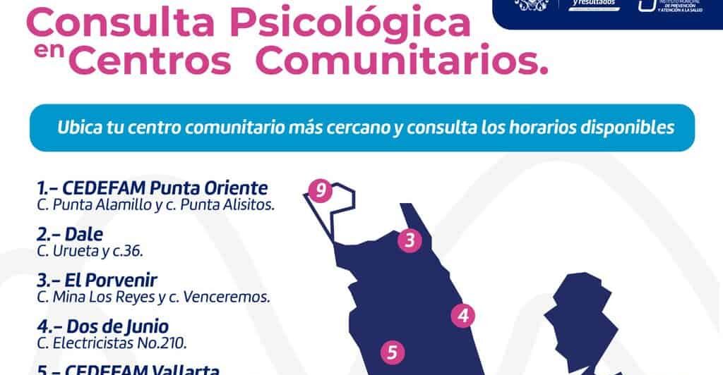 Ofrece IMPAS atención psicológica en diversos centros comunitarios de la ciudad