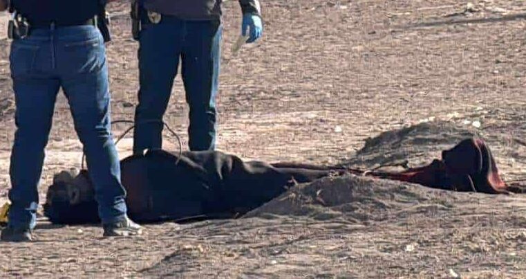 Hallan cadáver maniatado en un canal de la colonia Riberas del Bravo