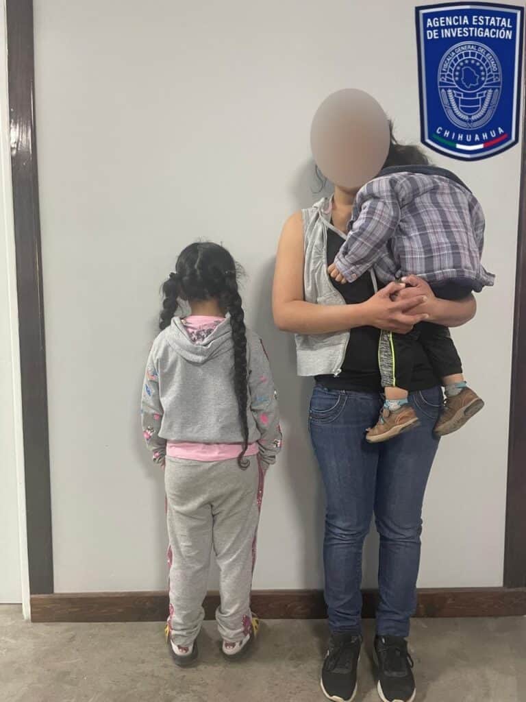 Localiza FGE a mujer y a sus dos hijos menores de edad que tenían reporte de extravío en Parral