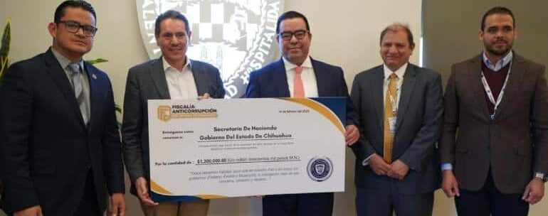 Recupera Fiscalía Anticorrupción 1.2 mdp para Hacienda tras sentencia de exfuncionaria