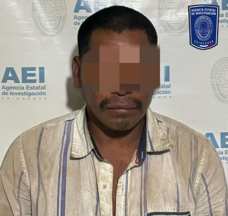 Captura AEI a sujeto acusado de intentar matar a su prima en Batopilas