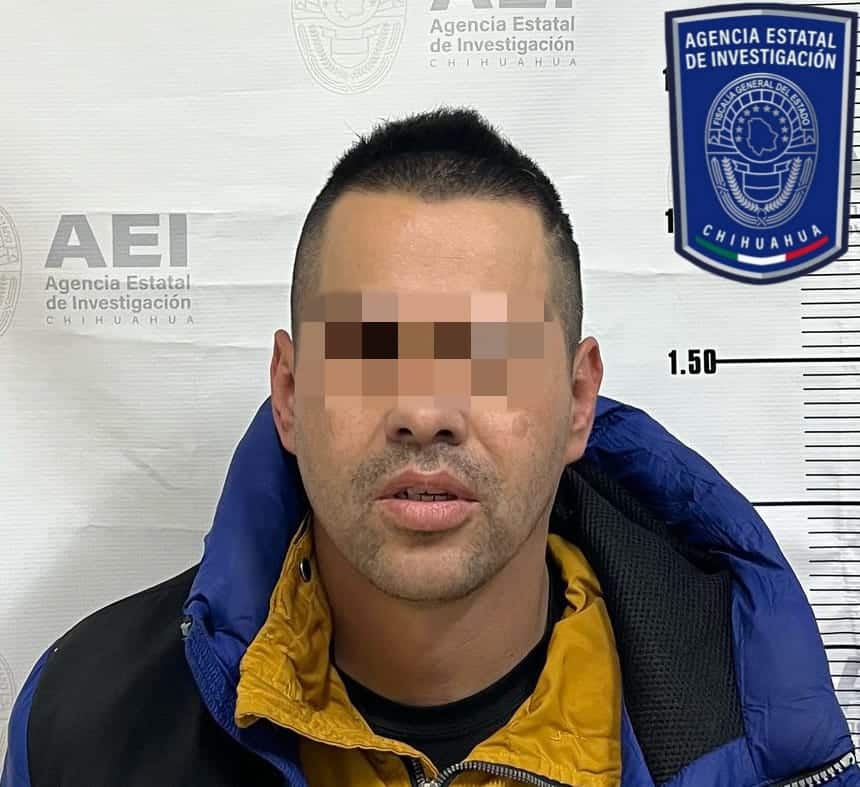 Detiene AEI a masculino por el delito de violencia familiar en Parral