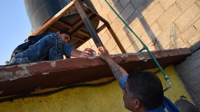 Atiende JMAS Chihuahua a más de 200 vecinos de la colonia Cerro Prieto