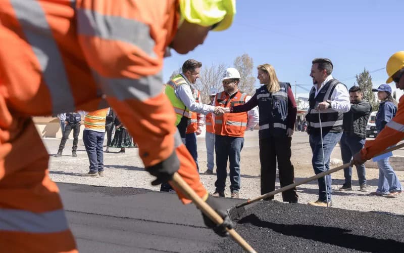 Maru Campos fortalece la conectividad con rehabilitación de carretera El Mirador-Belisario Domínguez-San Francisco de Borja