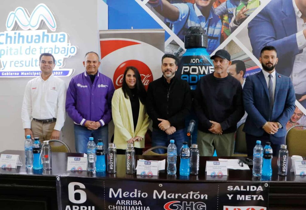 Anuncian próxima edición del Medio Maratón “Arriba Chihuahua 2025”
