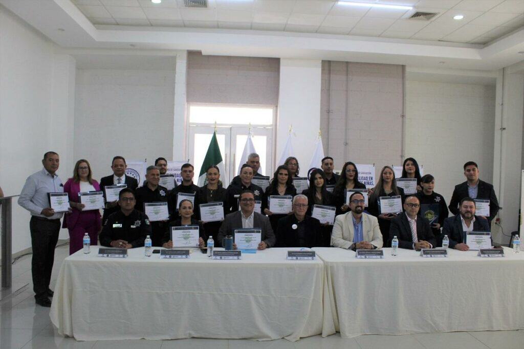 Concluye CEMASC capacitación a elementos de Seguridad Pública Municipal de Cuauhtémoc