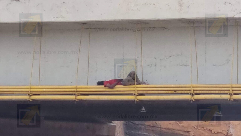 Movilización de emergencia por hombre localizado en puente de la calle 28