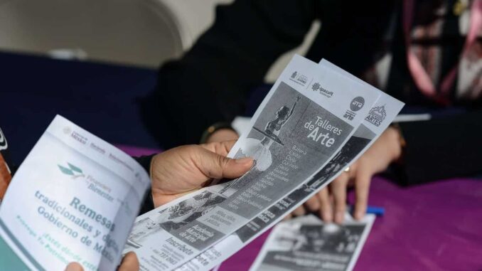 Lleva Ipacult información sobre sus servicios a la comunidad de Anapra