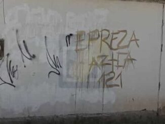Vandalizan domicilios con mensajes alusivos a grupos criminales en la colonia Alfredo Chávez