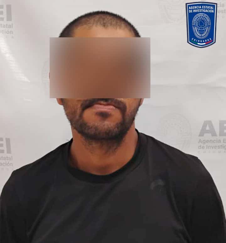 Captura AEI a sujeto acusado por un robo cometido en Parral