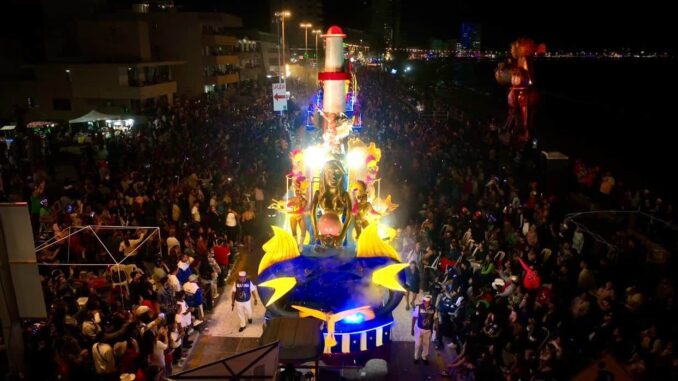 Carnaval de Mazatlán cierra con 1.2 millones de asistentes