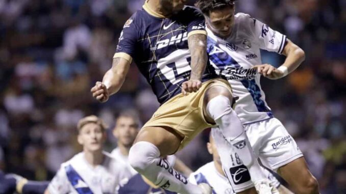 Pumas derrotan a Puebla y rompen racha de cuatro derrotas