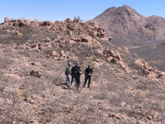 Hallan osamenta humana en en inmediaciones del Cerro Grande con apoyo de drones