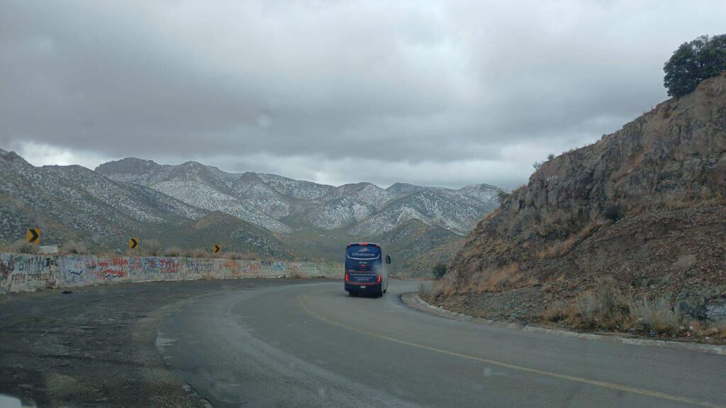Cae nevada en los límites de Chihuahua y Sonora