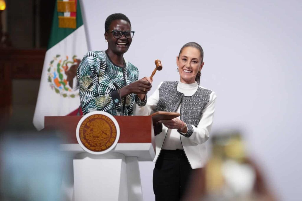 Sheinbaum destaca a México como ejemplo de paridad de género a nivel internacional