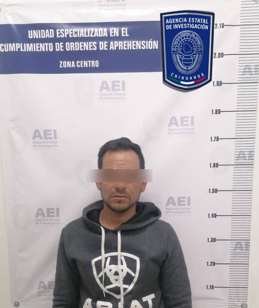 Detiene AEI a probable responsable de delitos sexuales cometidos en Aldama