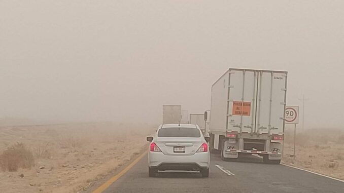 Guardia Nacional emite alerta por fuertes vientos en Cuauhtémoc y exhorta a extremar precauciones