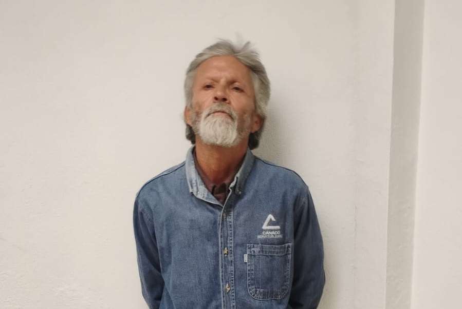 Buscan a familiares de Carlos Abdías, hombre extraviado de 60 años