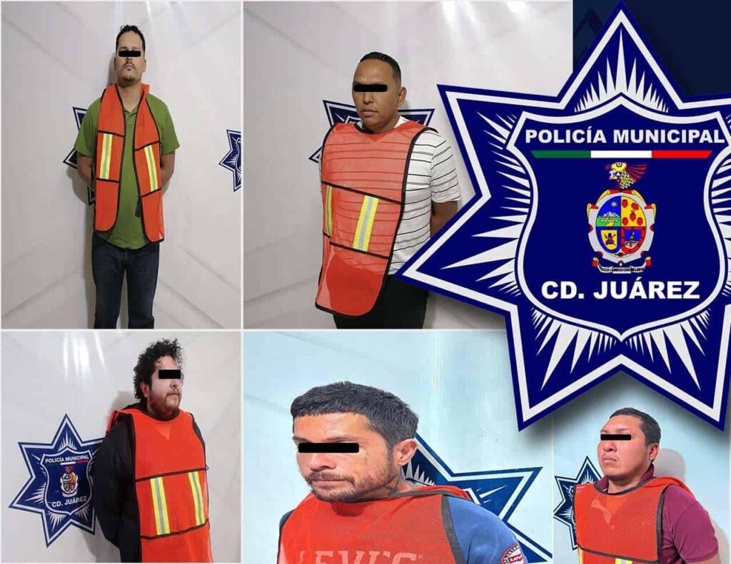 Detienen a 5 en diferentes hechos por violencia familiar