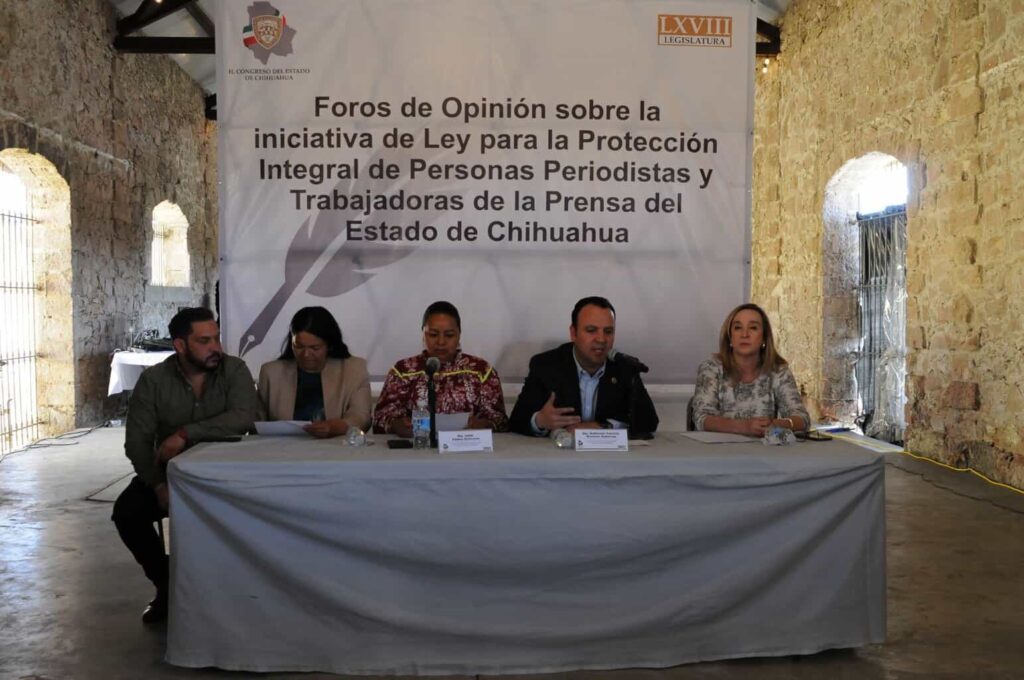 Realiza Congreso en Parral tercer foro de opinión sobre la iniciativa Ley para la Protección Integral de Periodistas