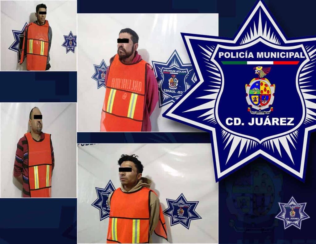Capturan policías municipales a 4 prófugos de la justicia