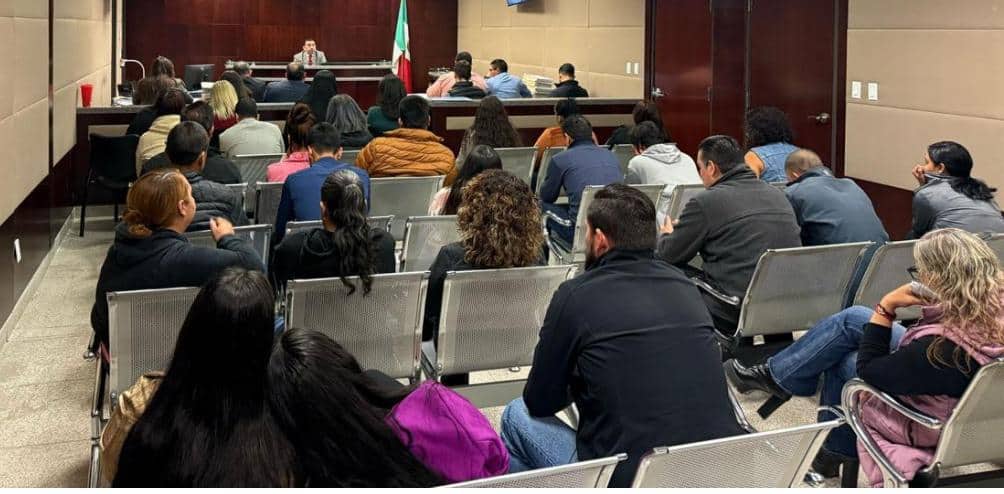 En una sola audiencia, vinculan a proceso a 30 imputados por el delito de robo