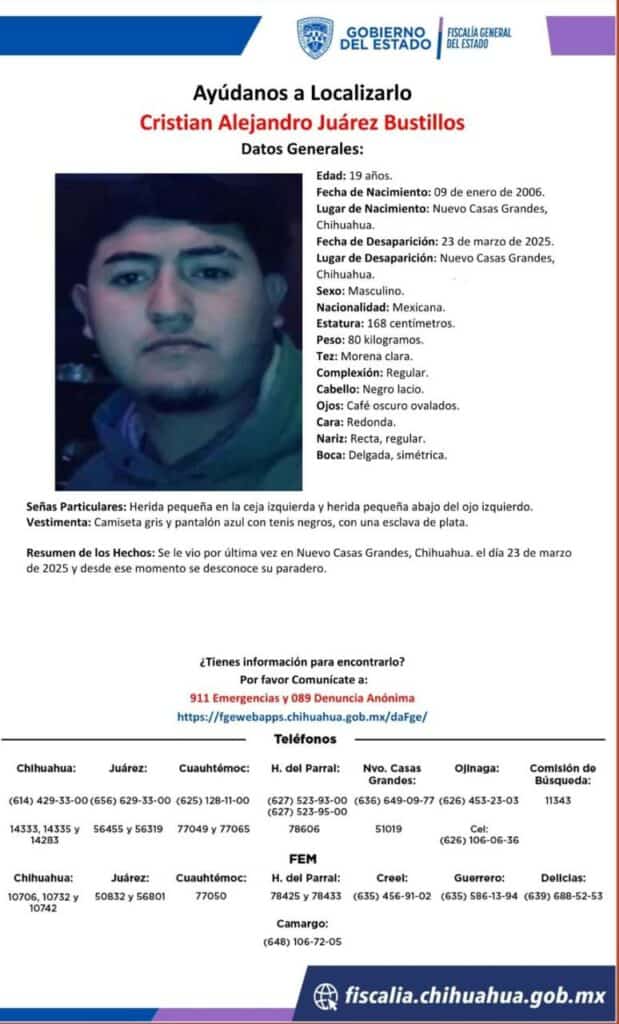 Cristian Alejandro Juárez Bustillos