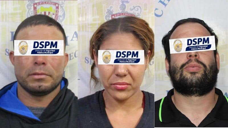 Detienen a tres vendedores de drogas en distintos puntos