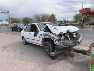 Choque alcance en Fuentes Mares; miraban accidente de camión escolar