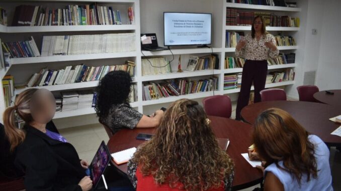 Difunde Fiscalía de Derechos Humanos mecanismos de protección para personas defensoras