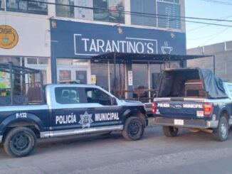 Policía Municipal atiende reporte de daños en comercio en la colonia Fraccionamiento San Antonio