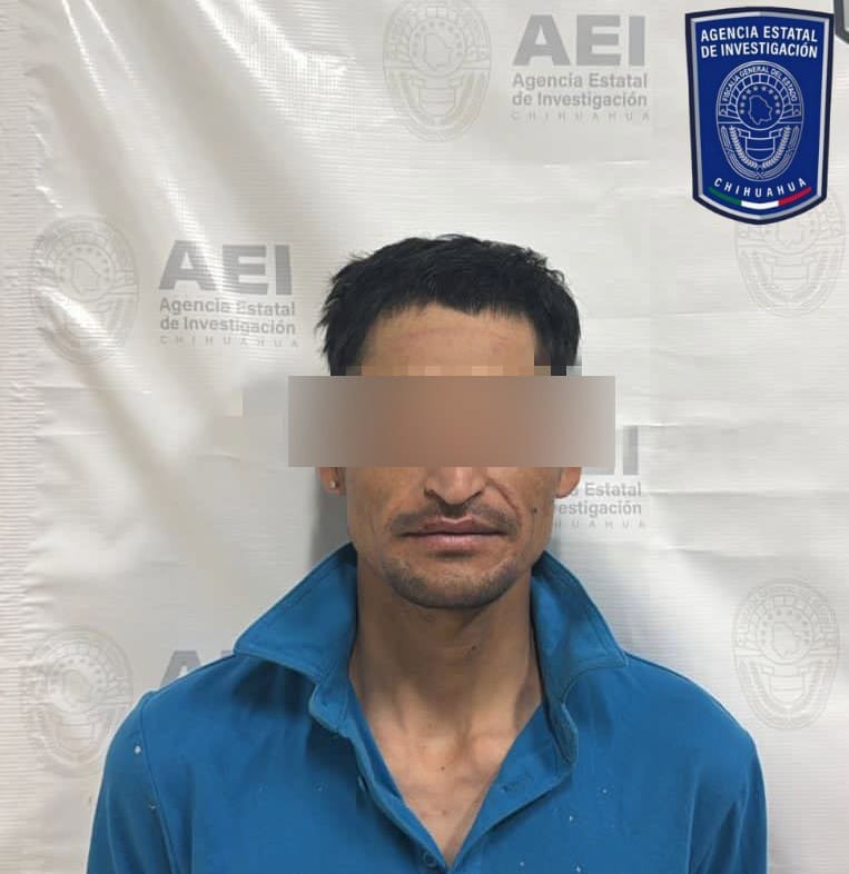 Detiene AEI a probable responsable de dos robos a casa habitación en Parral