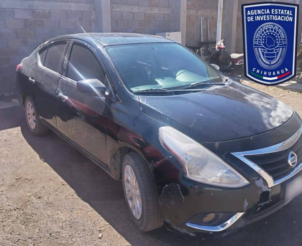 Recupera AEI vehículo con reporte de robo en Parral