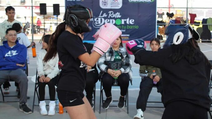 Llevará Municipio “La Ruta del Deporte” a la colonia Camino Real este fin de semana