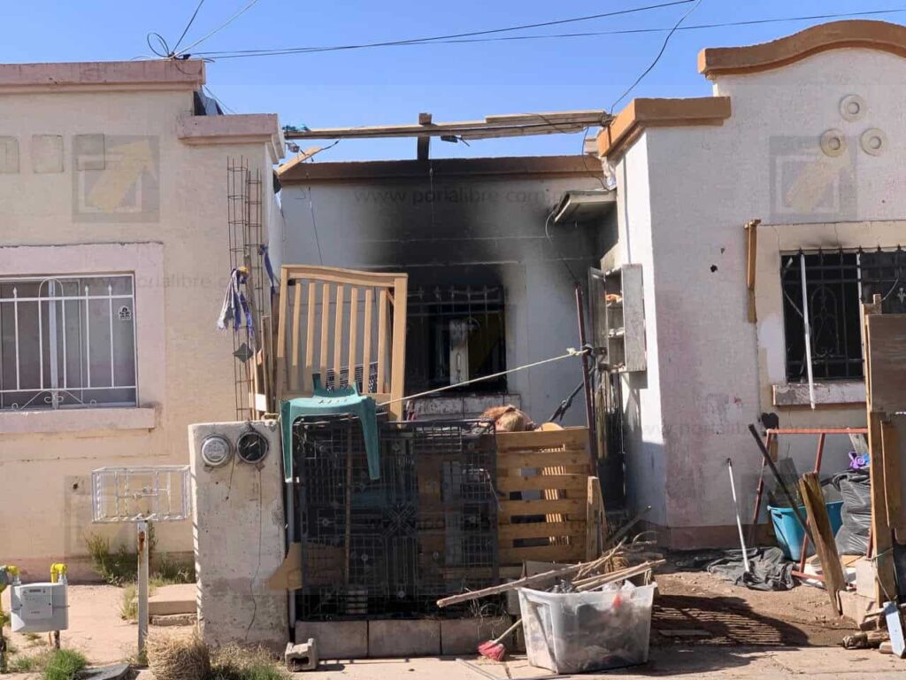 Atienden incendio en vivienda de Villas del Rey; sin personas lesionadas