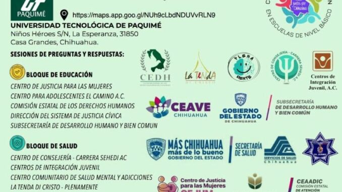 Participa personal de FEM NCG en conversatorio sobre Prevención de la Violencia Escolar