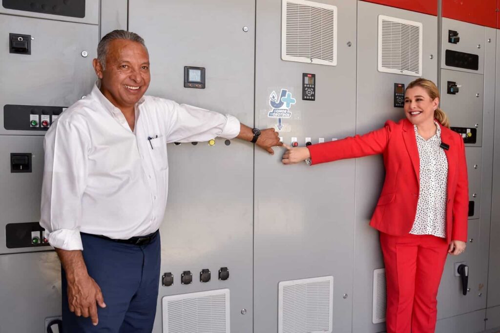 Inauguran el sistema de distribución de agua tratada más grande de todo México en Juárez