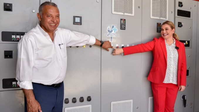 Inauguran el sistema de distribución de agua tratada más grande de todo México en Juárez
