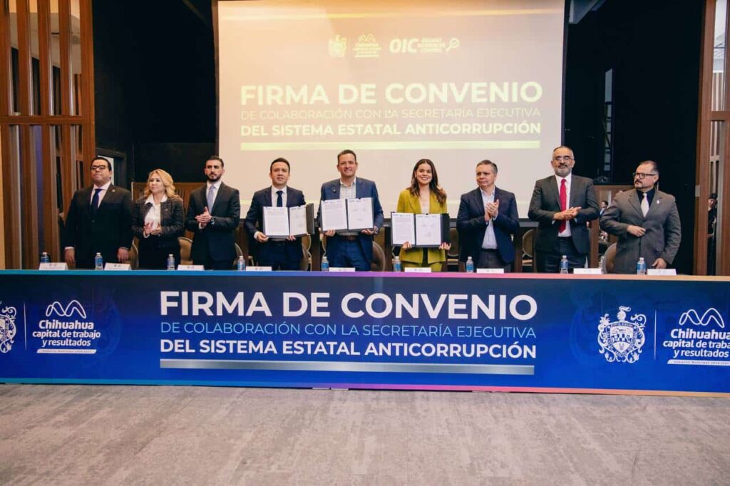 Firma alcalde convenio con la Secretaría Ejecutiva del Sistema Estatal Anticorrupción