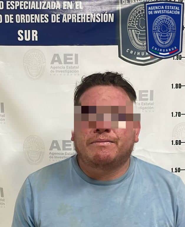 Detiene AEI en Valle de Zaragoza a sujeto acusado por robo en Parral