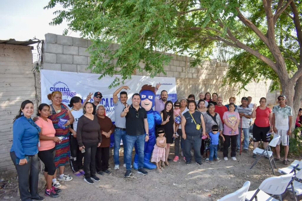 Inaugura JMAS red de drenaje en la colonia Ampliación Díaz Ordaz