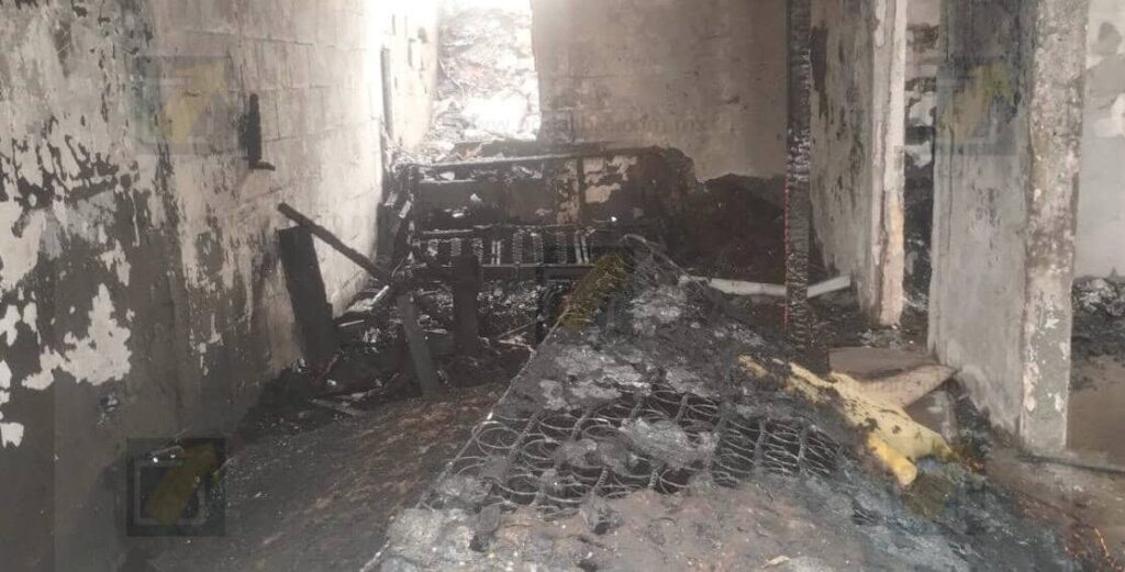 Se quema casa abandonada en la colonia Jardines del Sur
