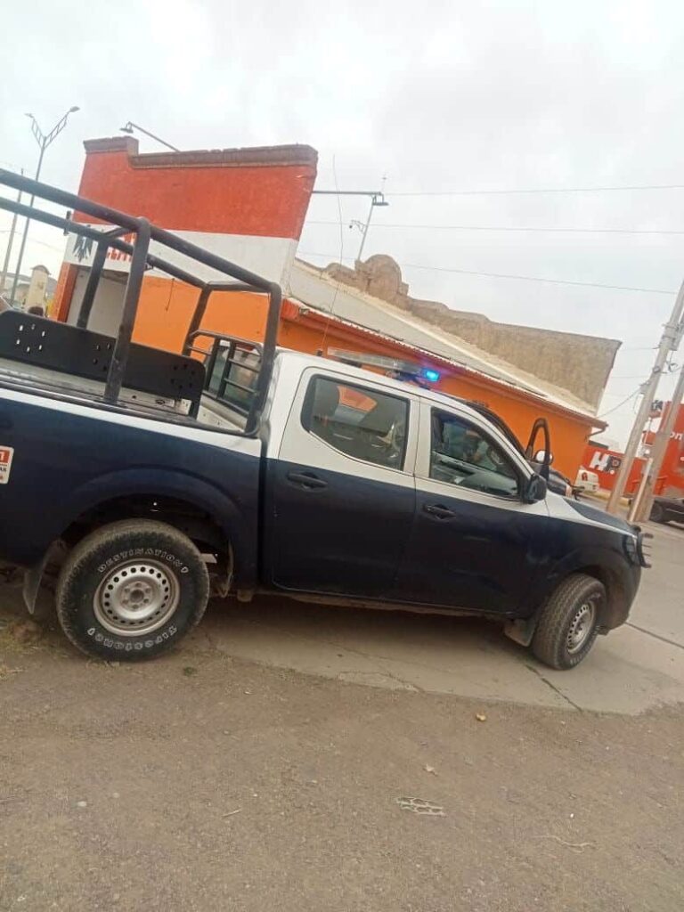 Atienden reporte de robo a negocio en la colonia Tierra Nueva