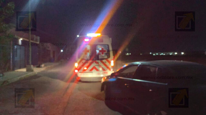 En intento de asalto lesionan a hombre y menor en el  boulevard Juan Pablo II