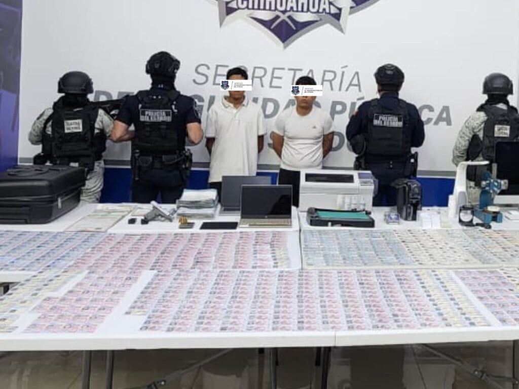 Desarticulan banda dedicada a la falsificación de documentos mexicanos y estadounidenses