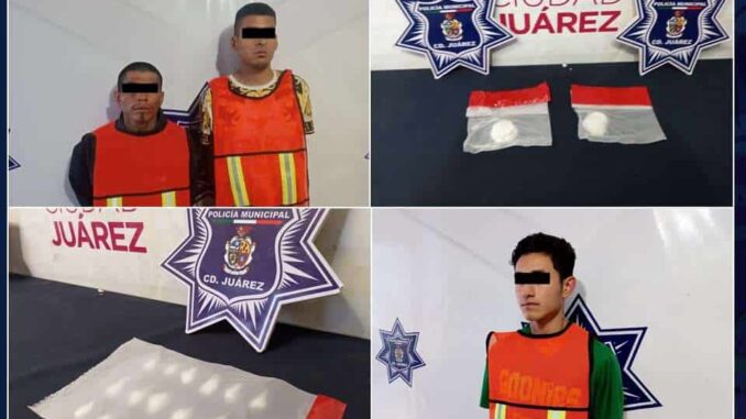 Arrestan a 3 en posesión de cristal