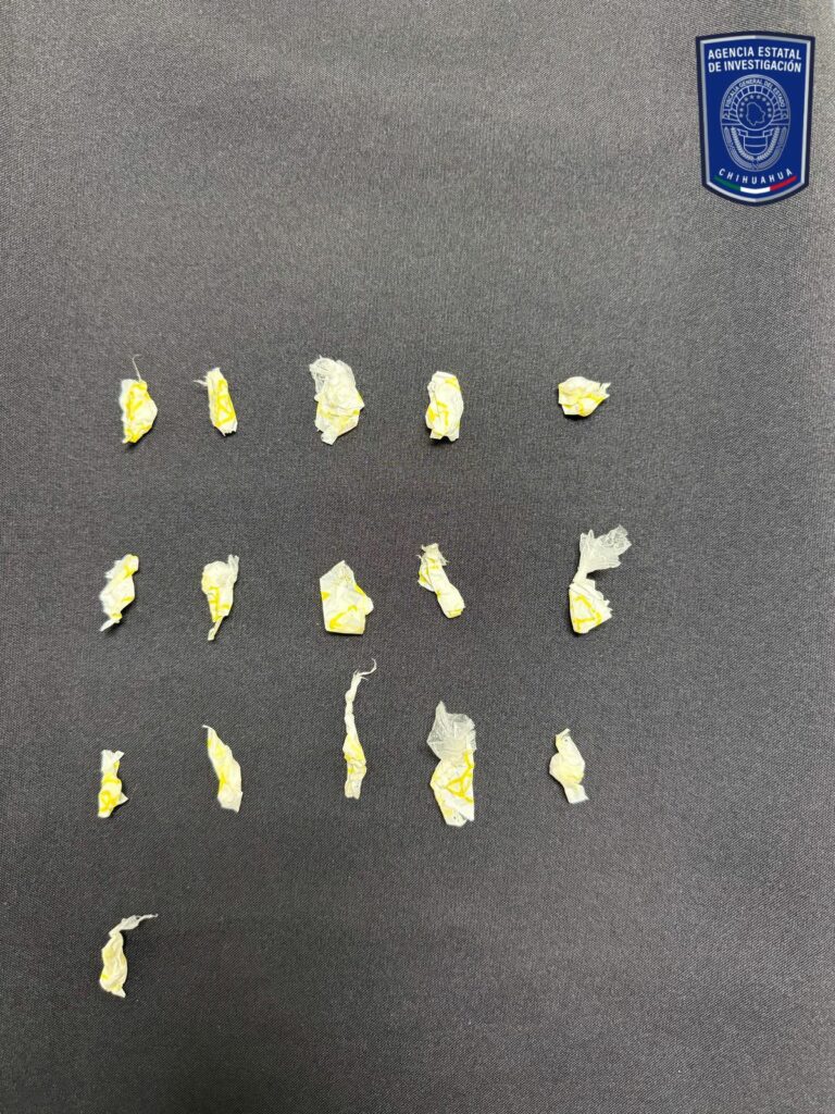 Captura COE a masculino en posesión de cocaína en Cd. Juárez