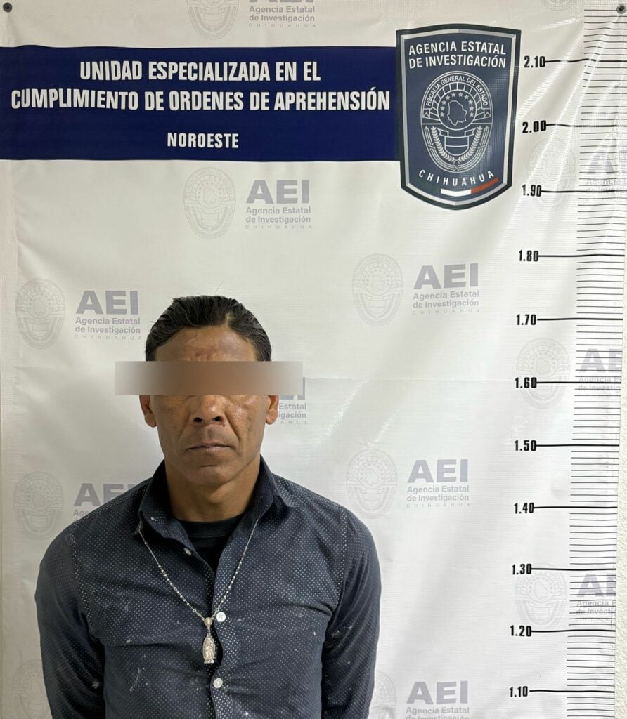 Detiene AEI a sujeto por violencia familiar en Nuevo Casas Grandes