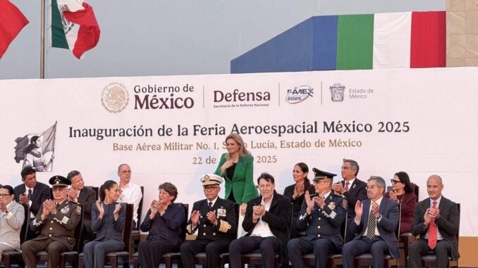 Maru Campos acude como invitada especial a inauguración de la FAMEX 2025